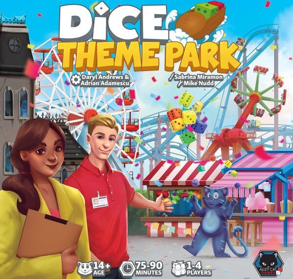 Dice Theme Park (2022) Board Game