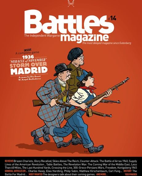 Storm Over Madrid 1936: “Miracle of November” (2020) Board Game