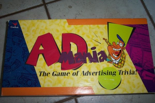 Ad Mania (1997) Board Game
