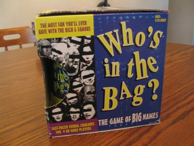 Who’s in the Bag (1992) Board Game
