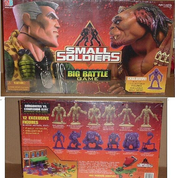 Small Soldiers Big Battle Game (1998) Board Game