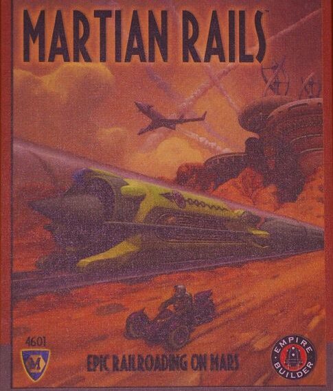 Martian Rails (2009) Board Game
