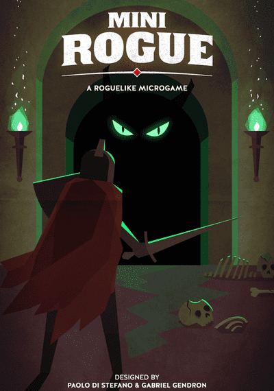 Mini Rogue: A 9-Card Print-and-Play Game (2016) Board Game