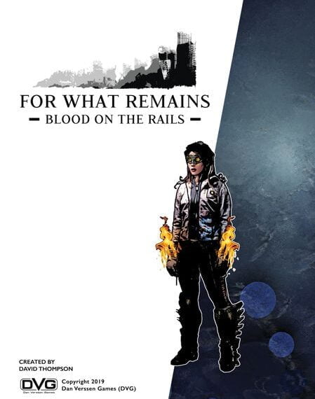 For What Remains: Blood on the Rails (2020) Board Game