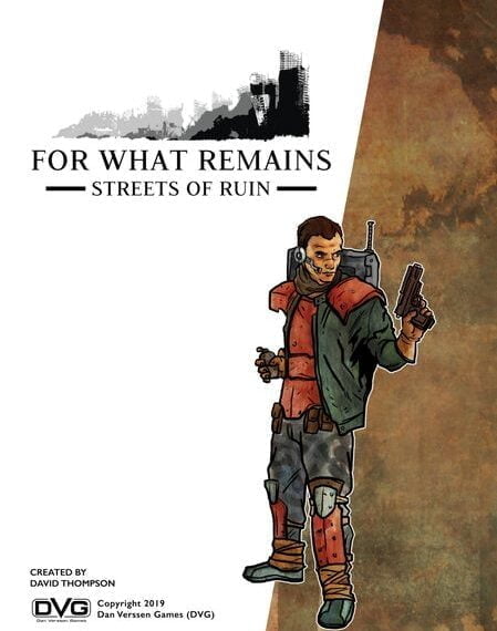 For What Remains: Streets of Ruin (2020) Board Game