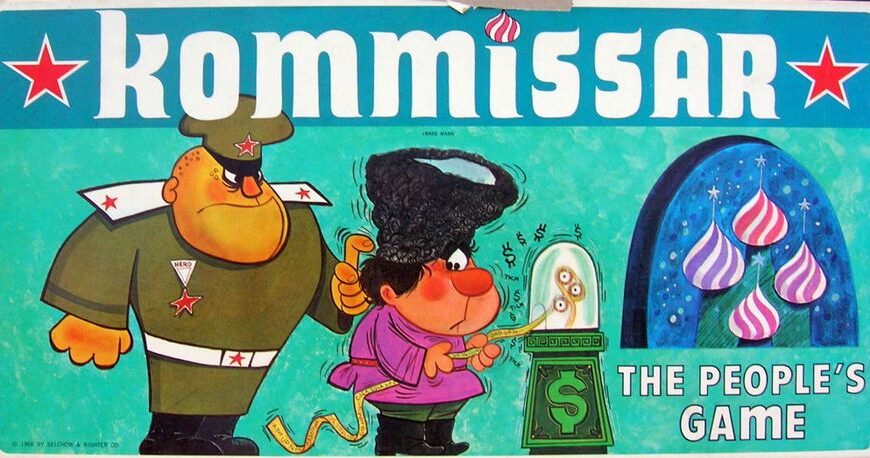 Kommissar (1966) Board Game