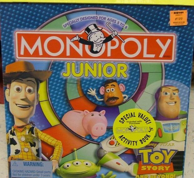 Monopoly Junior: Toy Story (2001) Board Game