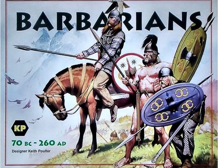 Barbarians: 70 BC – 260 AD (1994) Board Game