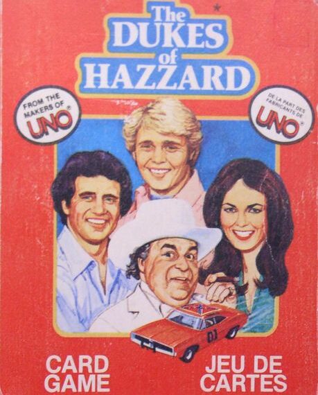 The Dukes of Hazzard Card Game (1981) Board Game