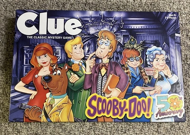Clue: Scooby-Doo 50th Anniversary Edition (2019) Board Game
