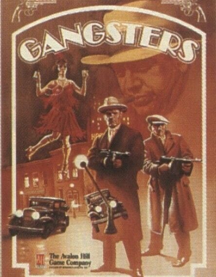 Gangsters (1992) Board Game