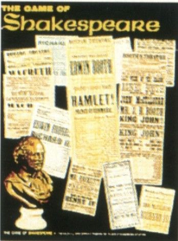 The Game of Shakespeare (1966) Board Game
