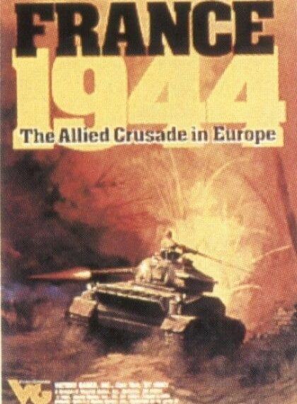 France 1944: The Allied Crusade in Europe (1986) Board Game