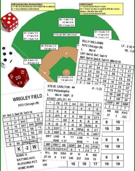 Inside Pitch Baseball (2008) Board Game