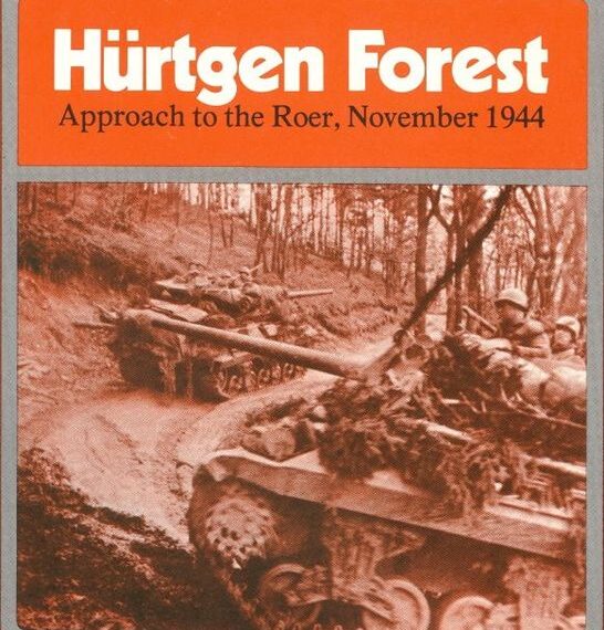 Hurtgen Forest: Approach to the Roer, November 1944 (1976) Board Game