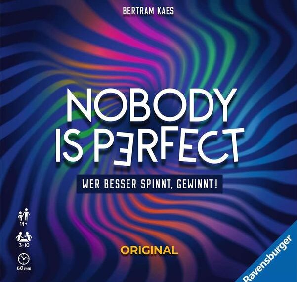Nobody Is Perfect (1992) Board Game