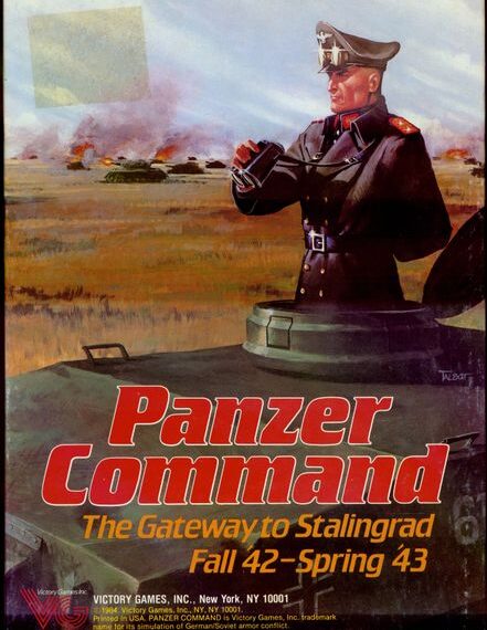 Panzer Command: The Gateway to Stalingrad (1984) Board Game