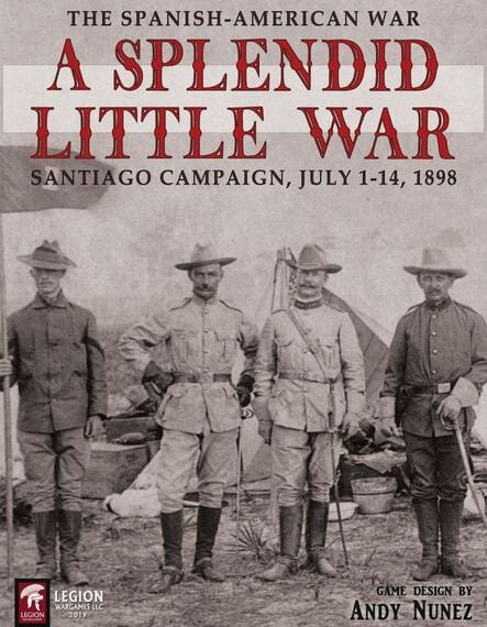 A Splendid Little War: The 1898 Santiago Campaign (2009) Board Game