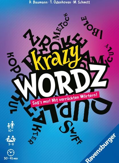 Krazy Wordz (2016) Board Game