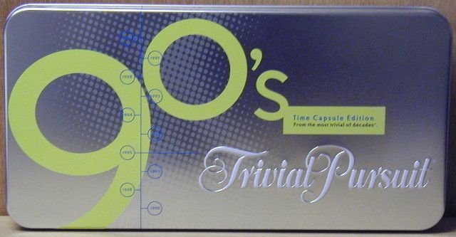 Trivial Pursuit: 90’s Time Capsule Edition (2004) Board Game