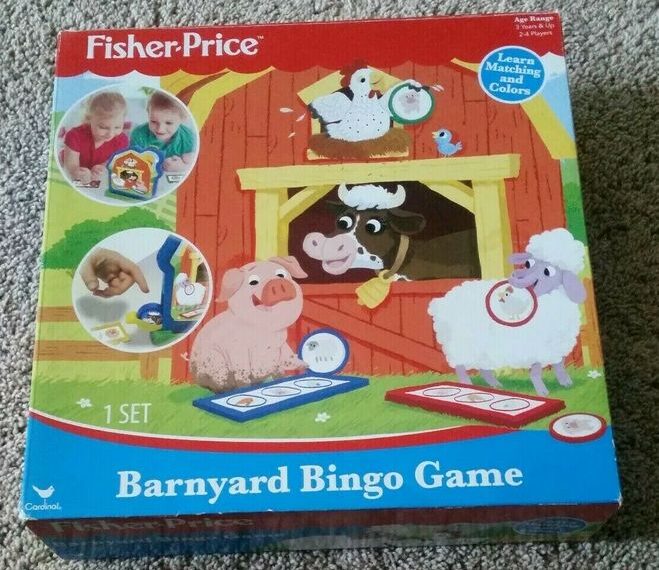 Barnyard Bingo (1994) Board Game