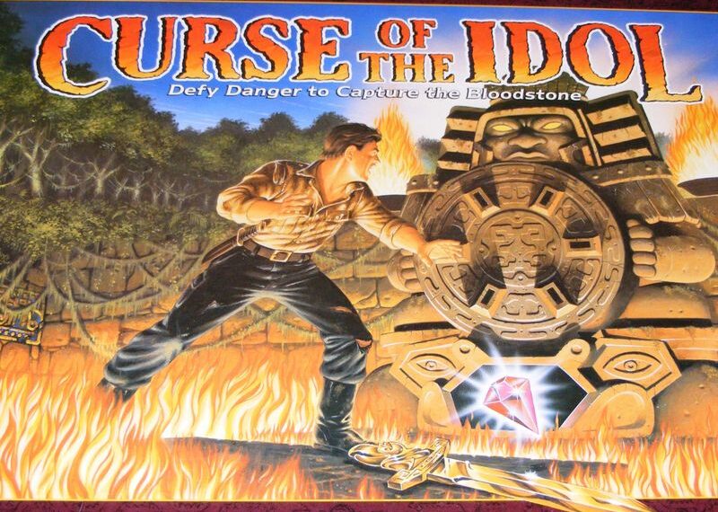 Curse of the Idol (1990) Board Game