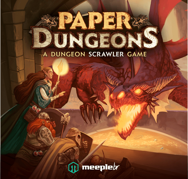Paper Dungeons: A Dungeon Scrawler Game (2020) Board Game