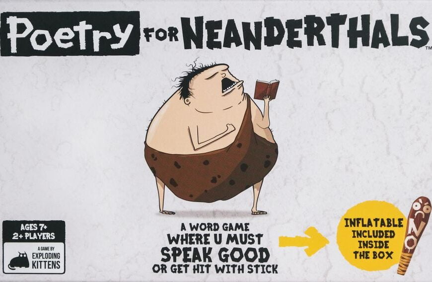Poetry for Neanderthals (2020) Board Game
