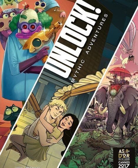 Unlock!: Mythic Adventures (2020) Board Game