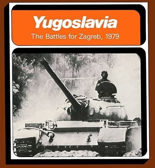 Yugoslavia: The Battles for Zagreb, 1979 (1977) Board Game