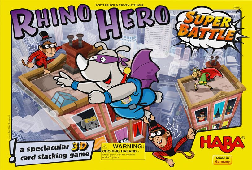 Rhino Hero: Super Battle (2017) Board Game