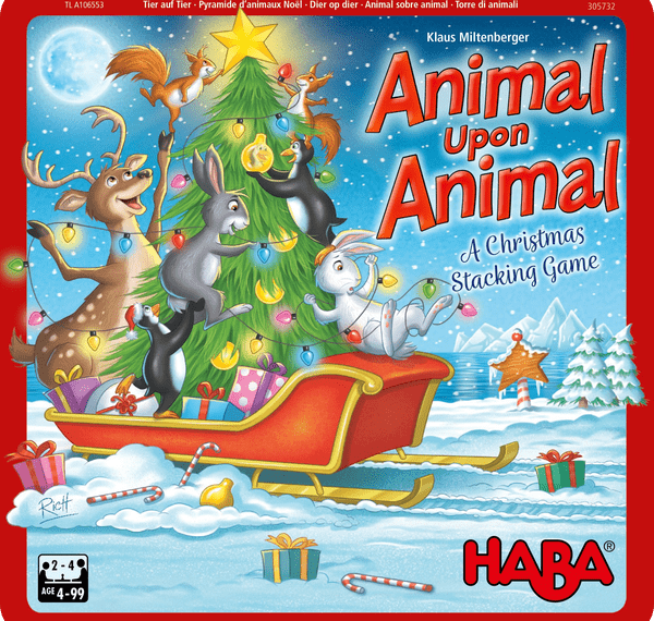 Animal Upon Animal: Christmas Edition (2020) Board Game