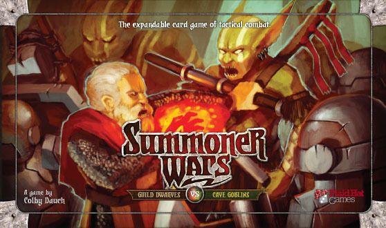 Summoner Wars: Guild Dwarves vs Cave Goblins (2009) Board Game