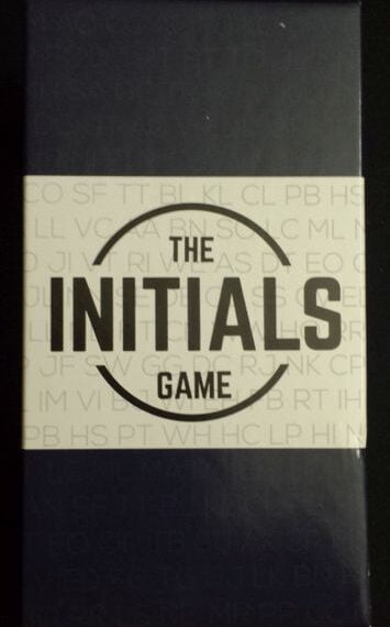 The Initials Game (2020) Board Game