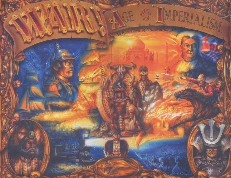 War! Age of Imperialism (2001) Board Game