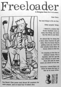 Freeloader (2002) Board Game