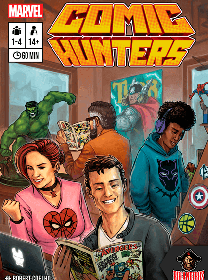 Comic Hunters (2020) Board Game