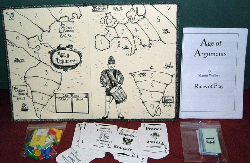 Age of Arguments (1998) Board Game