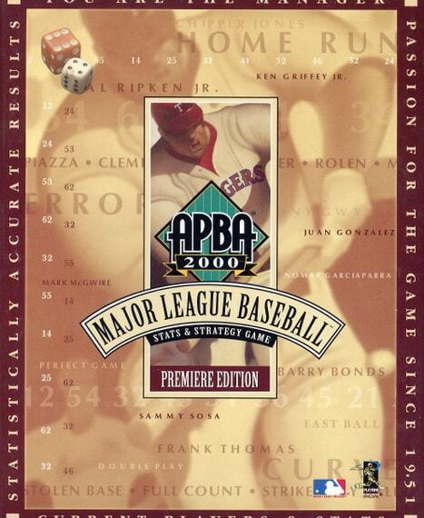 APBA Pro Baseball (1951) Board Game