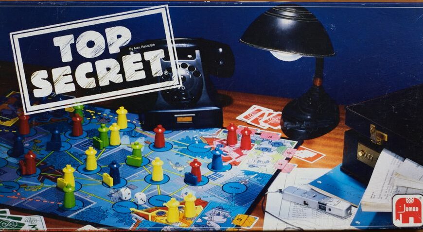 Top Secret (1985) Board Game