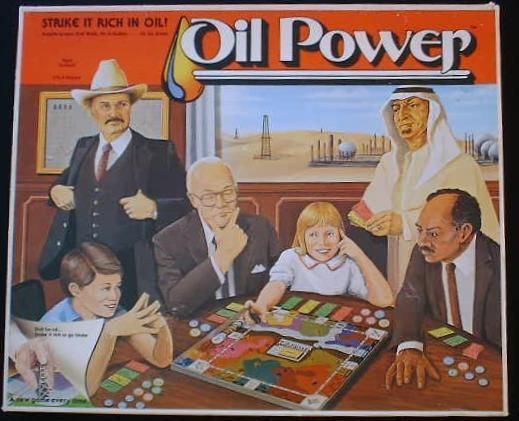 Oil Power (1982) Board Game
