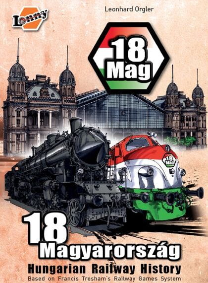 18Mag: Hungarian Railway History (2021) Board Game