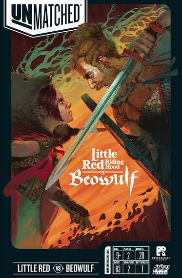 Unmatched: Little Red Riding Hood vs. Beowulf (2020) Board Game