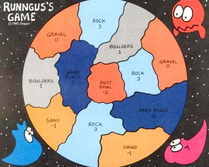 Runngus’ Game (1980) Board Game