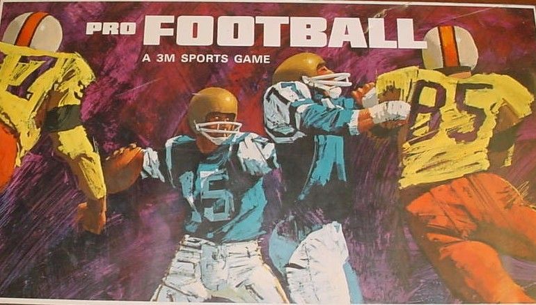 Thinking Man’s Football (1966) Board Game