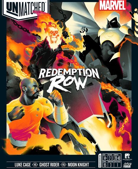 Unmatched: Redemption Row (2022) Board Game