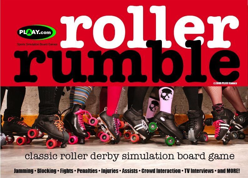 Roller Rumble (1999) Board Game