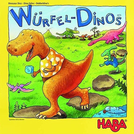 Dinosaur Dice (2004) Board Game