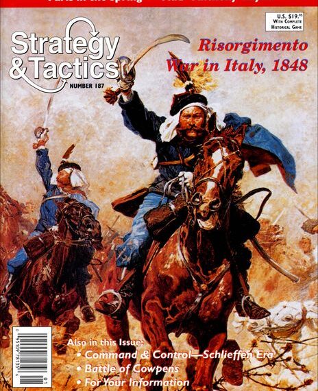 Risorgimento: Italy’s Wars of Liberation 1848-1866 (1997) Board Game