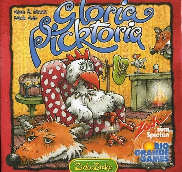Gloria Picktoria (1996) Board Game